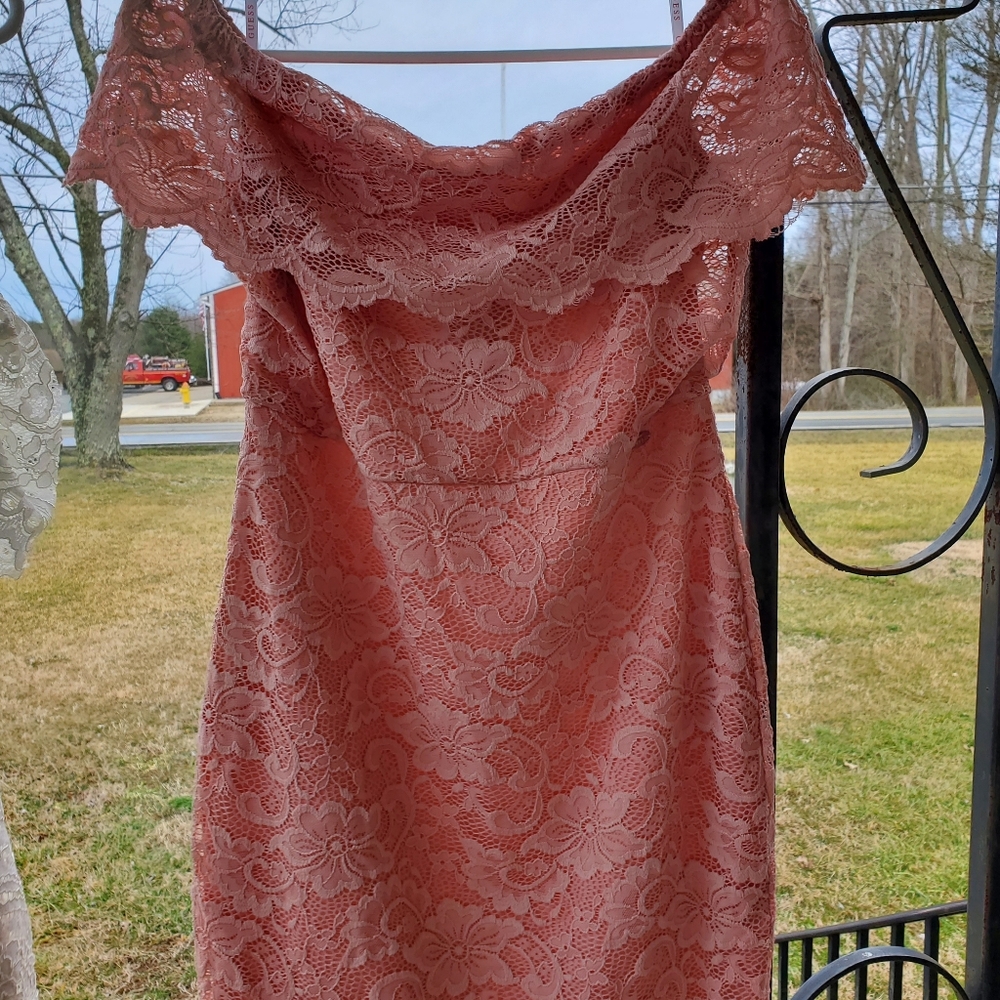 Off the shoulder dress